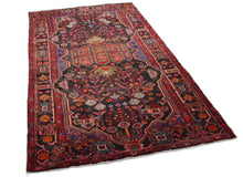 Load image into Gallery viewer, Handmade Antique, Vintage oriental Persian Hamedan rug - 300 X 150 cm
