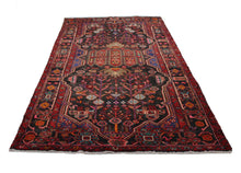 Load image into Gallery viewer, Handmade Antique, Vintage oriental Persian Hamedan rug - 300 X 150 cm
