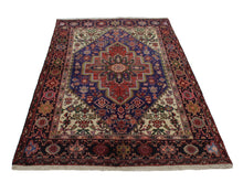 Load image into Gallery viewer, Handmade Antique, Vintage oriental Persian Tabriz rug - 193 X 117 cm
