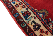 Load image into Gallery viewer, Handmade Antique, Vintage oriental Persian Lilan rug - 207 X 107 cm
