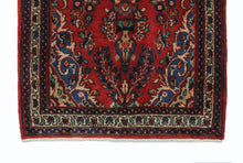 Load image into Gallery viewer, Handmade Antique, Vintage oriental Persian Asadabad rug - 314 X 104 cm
