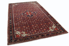 Load image into Gallery viewer, Handmade Antique, Vintage oriental Persian Hosinabad rug - 330 X 180 cm
