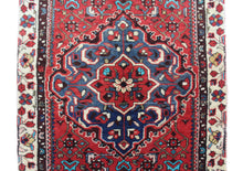 Load image into Gallery viewer, Handmade Antique, Vintage oriental Persian Hosinabad rug - 207 X 96 cm
