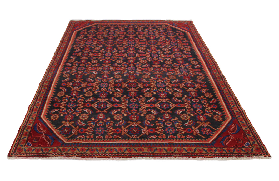 Handmade Antique, Vintage oriental Persian Mosel rug - 245 X 165 cm