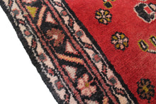 Load image into Gallery viewer, Handmade Antique, Vintage oriental Persian Leilan rug - 307 X 116 cm
