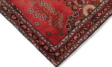 Load image into Gallery viewer, Handmade Antique, Vintage oriental Persian Leilan rug - 307 X 116 cm
