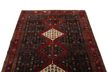 Load image into Gallery viewer, Handmade Antique, Vintage oriental Persian Sanandaj rug - 280X 156 cm
