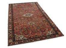 Load image into Gallery viewer, Handmade Antique, Vintage oriental Persian Hosinabad rug - 297 X 152 cm
