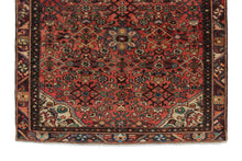 Load image into Gallery viewer, Handmade Antique, Vintage oriental Persian Hosinabad rug - 297 X 152 cm
