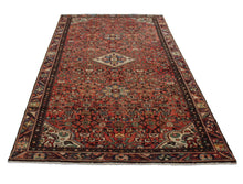 Load image into Gallery viewer, Handmade Antique, Vintage oriental Persian Hosinabad rug - 297 X 152 cm
