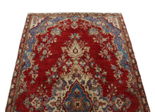 Load image into Gallery viewer, Handmade Antique, Vintage oriental Persian Sharafabad rug - 203 X 102 cm
