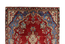 Load image into Gallery viewer, Handmade Antique, Vintage oriental Persian Sharafabad rug - 203 X 102 cm
