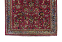 Load image into Gallery viewer, Handmade Antique, Vintage oriental Persian Kashmar rug - 479 X 99 cm
