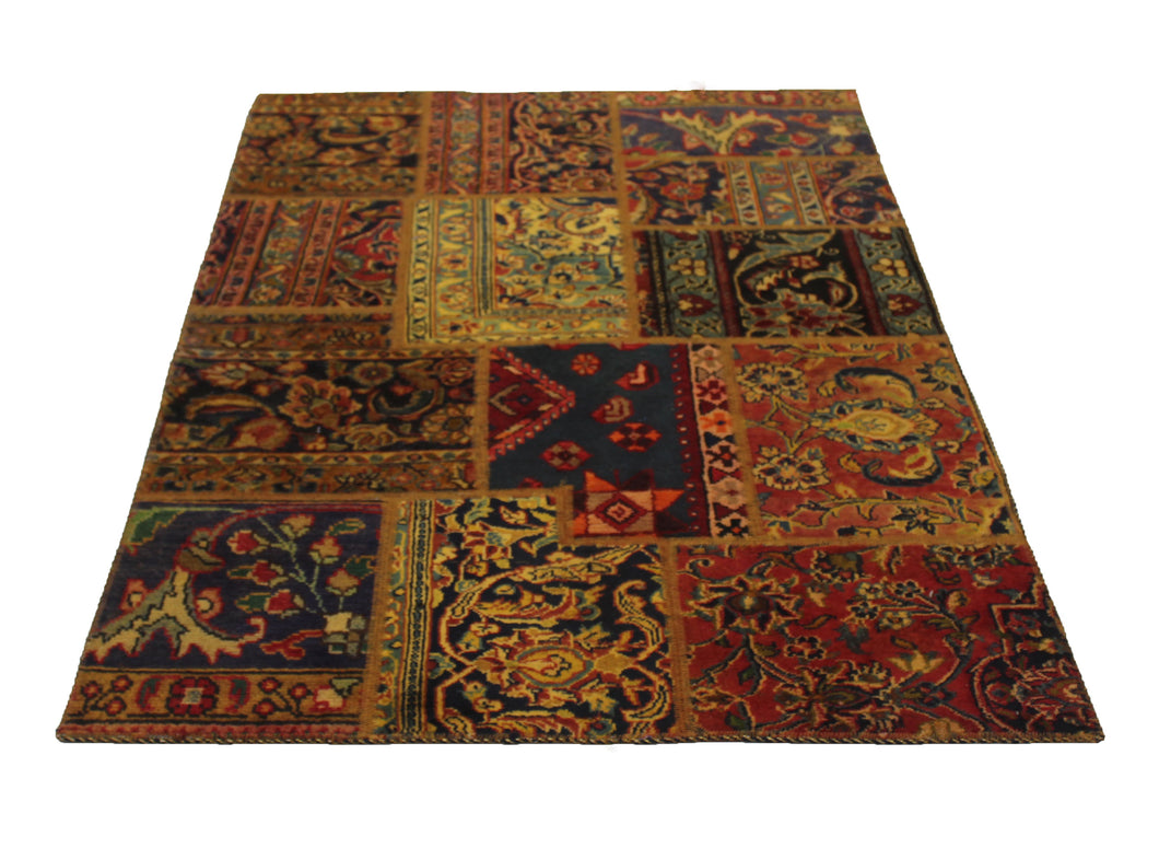 Handmade Antique, Vintage oriental Persian  Arak rug - 150 X 100 cm