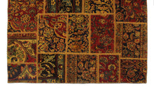 Load image into Gallery viewer, Patch work handmade Antique, Vintage oriental Persian Hamedan rug - 200 X 150 cm
