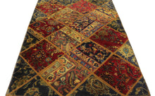 Load image into Gallery viewer, Patch works handmade Antique, Vintage oriental Persian Mahal rug - 150 X 103 cm
