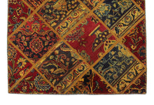 Load image into Gallery viewer, Patch works handmade Antique, Vintage oriental Persian Mosel rug - 150 X 106 cm
