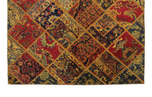 Load image into Gallery viewer, Patch works handmade Antique, Vintage oriental Persian Nahavand rug - 215 X 148 cm

