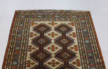 Load image into Gallery viewer, Handmade Antique, Vintage oriental Persian Turkaman rug - 190 X 135 cm
