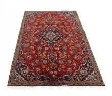 Load image into Gallery viewer, Handmade Antique, Vintage oriental Persian Kashan rug - 165 X 98 cm
