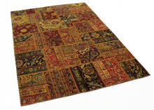 Load image into Gallery viewer, Handmade Antique, Vintage oriental Persian Mashad rug - 200 X 148 cm

