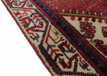 Load image into Gallery viewer, Handmade Antique, Vintage oriental Persian Arak rug - 140 X 93 cm

