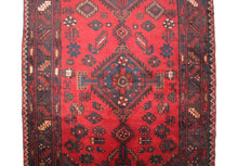 Load image into Gallery viewer, Handmade Antique, Vintage oriental Persian Mosel rug - 306 X 103 cm
