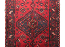 Load image into Gallery viewer, Handmade Antique, Vintage oriental Persian Mosel rug - 306 X 103 cm
