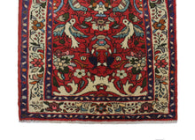 Load image into Gallery viewer, Handmade Antique, Vintage oriental Persian Mosel rug - 202 X 78 cm
