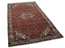 Load image into Gallery viewer, Handmade Antique, Vintage oriental Persian Hosinabad rug - 230 X 130 cm
