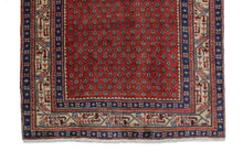 Load image into Gallery viewer, Handmade Antique, Vintage oriental Persian  Arak rug - 312 X 106 cm
