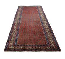 Load image into Gallery viewer, Handmade Antique, Vintage oriental Persian  Arak rug - 312 X 106 cm
