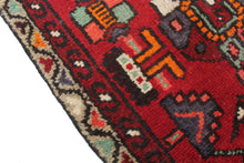 Load image into Gallery viewer, Handmade Antique, Vintage oriental Persian Mosel rug - 194 X 87 cm
