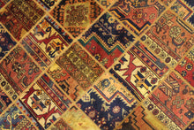 Load image into Gallery viewer, Handmade Antique, Vintage oriental Persian Hamedan rug - 215 X 150 cm
