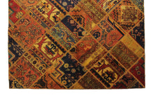Load image into Gallery viewer, Handmade Antique, Vintage oriental Persian Hamedan rug - 215 X 150 cm
