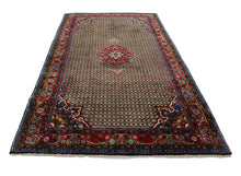 Load image into Gallery viewer, Handmade Antique, Vintage oriental Persian Songol rug - 305 X 154 cm
