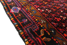 Load image into Gallery viewer, Handmade Antique, Vintage oriental Persian Hosinabad rug - 338 X 141 cm
