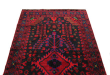 Load image into Gallery viewer, Handmade Antique, Vintage oriental Persian Hamedan rug - 223 X 120 cm
