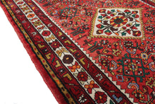 Load image into Gallery viewer, Handmade Antique, Vintage oriental Persian Hosinabad rug - 300 X 120 cm
