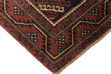 Load image into Gallery viewer, Handmade Antique, Vintage oriental Persian Baluch rug - 175 X 95 cm
