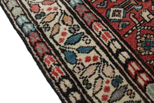 Load image into Gallery viewer, Handmade Antique, Vintage oriental Persian Mosel rug - 360 X 133 cm
