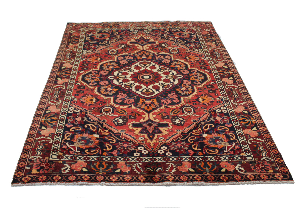Handmade Antique, Vintage oriental Persian Bakhtiar rug - 300 X 220 cm