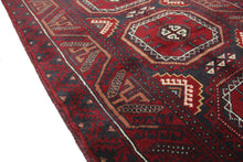 Load image into Gallery viewer, Handmade Antique, Vintage oriental Persian Baluch rug - 186 X 95 cm
