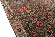 Load image into Gallery viewer, Handmade Antique, Vintage oriental Persian Hamedan rug - 388 X 100 cm
