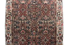 Load image into Gallery viewer, Handmade Antique, Vintage oriental Persian Hamedan rug - 388 X 100 cm
