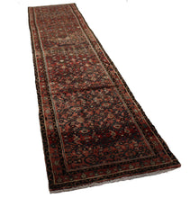 Load image into Gallery viewer, Handmade Antique, Vintage oriental Persian Hosinabad rug - 405 X 95 cm
