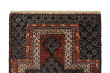 Load image into Gallery viewer, Handmade Antique, Vintage oriental Persian Maime rug - 145 X 101 cm
