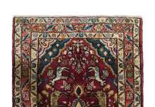 Load image into Gallery viewer, Handmade Antique, Vintage oriental Persian Shahrbaf  rug - 177 X 90 cm

