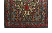 Load image into Gallery viewer, Handmade Antique, Vintage oriental Persian Sirjan rug - 136 X 85 cm
