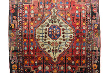 Load image into Gallery viewer, Handmade Antique, Vintage oriental Persian Hamedan rug - 185 X 115 cm
